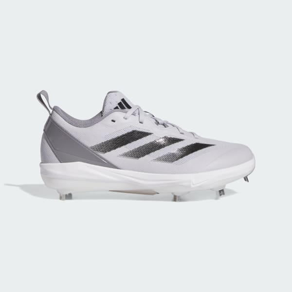 Grey Adizero Instinct Cleats