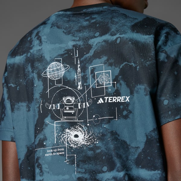 Black adidas National Geographic Terrex UF AEROREADY Graphic T-Shirt