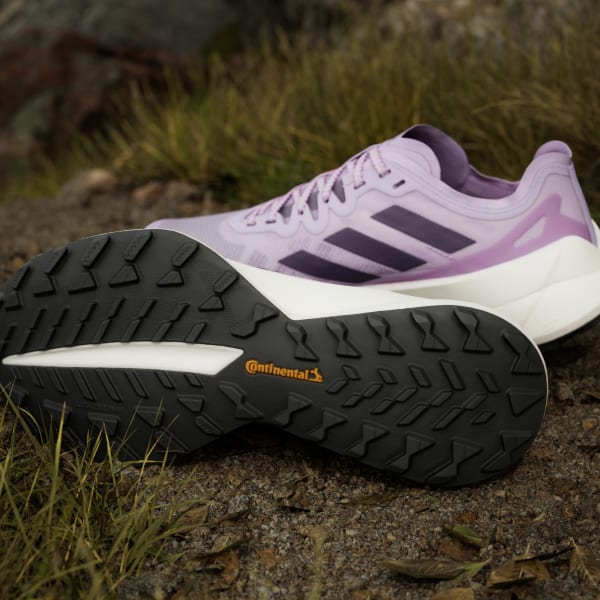 adidas Terrex Agravic Speed Ultra Trail Running Sneakers - Purple
