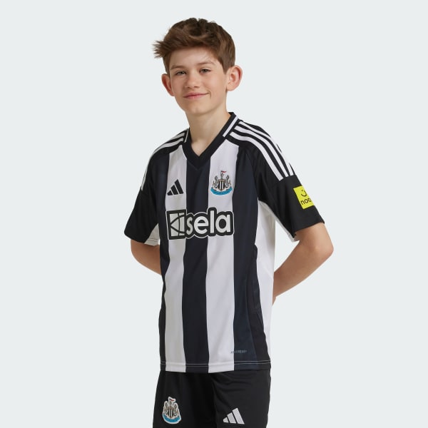 Sort Newcastle United FC 24/25 Kids hjemmebanetrøje