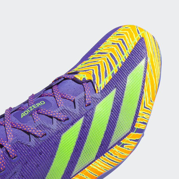 adidas Adizero Electric Zubaz Football Cleats - Purple