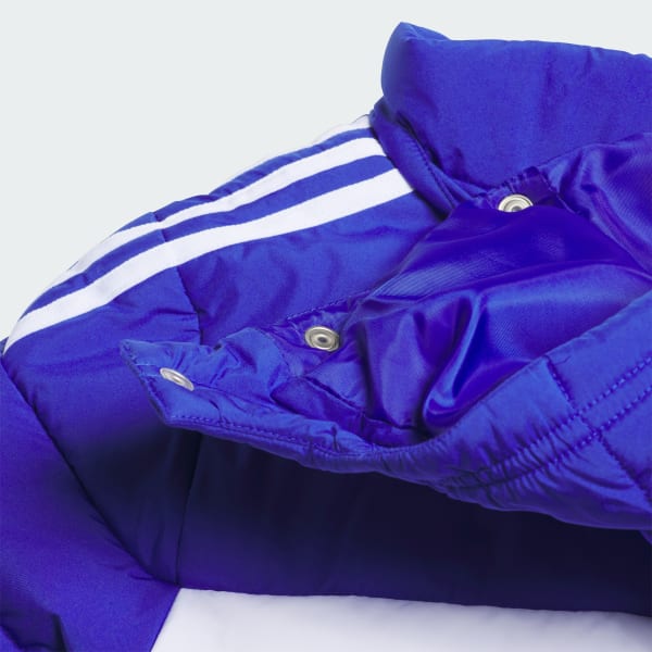 Blau Padded Kids Jacke