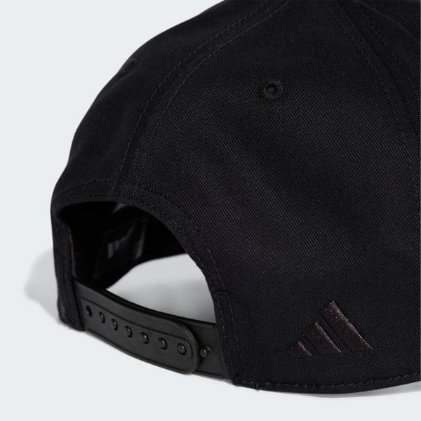 Black Varsity Snapback Cap