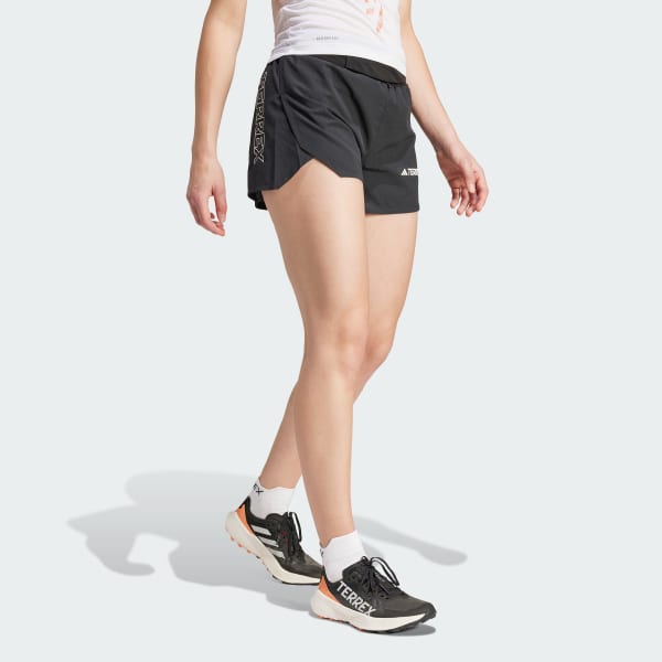Black Terrex Techrock Pro Trail Shorts