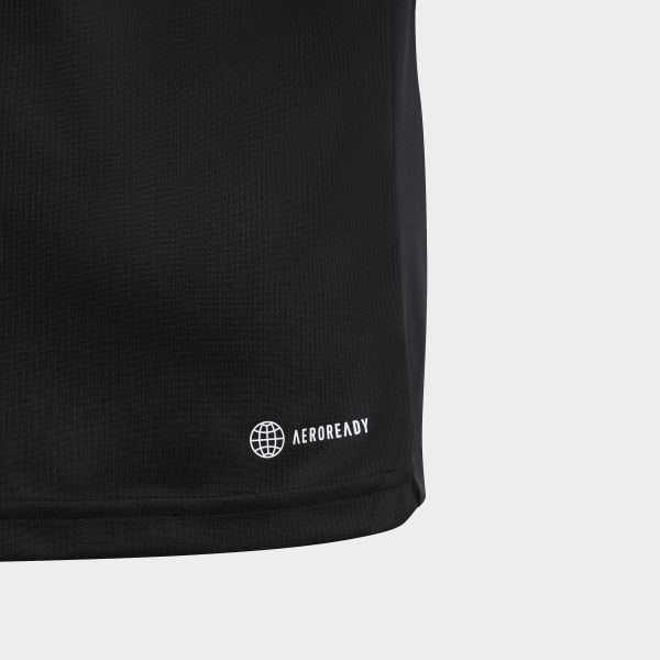 Black Train Essentials AEROREADY Logo Regular-Fit T-Shirt