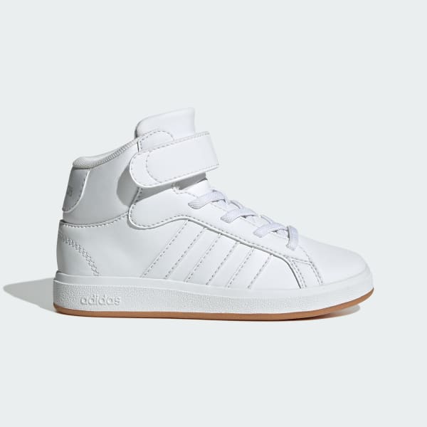 Blanco Zapatillas Grand Court Mid para niños