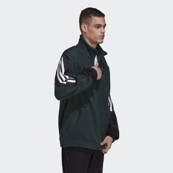 vert Veste de survêtement polaire Future Icons 3-Stripes