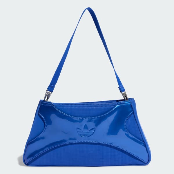 สีน้ำเงิน กระเป๋าคลัตช์สะพายไหล่