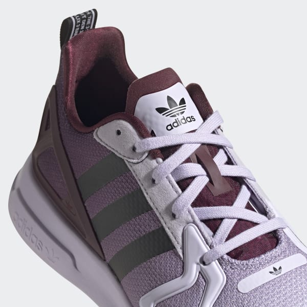 Fuera de plazo solo receta adidas ZX 2K Flux Shoes - Purple | adidas Singapore