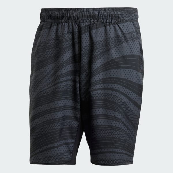 Grey Club Tennis Climacool Graphic Shorts