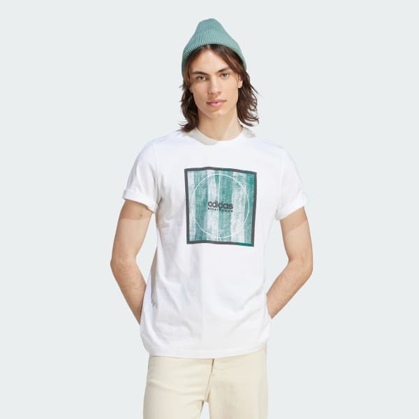 White Tiro Box Graphic Tee