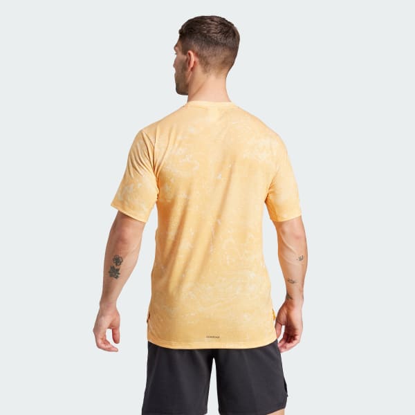 Amarillo Playera de Entrenamiento Power