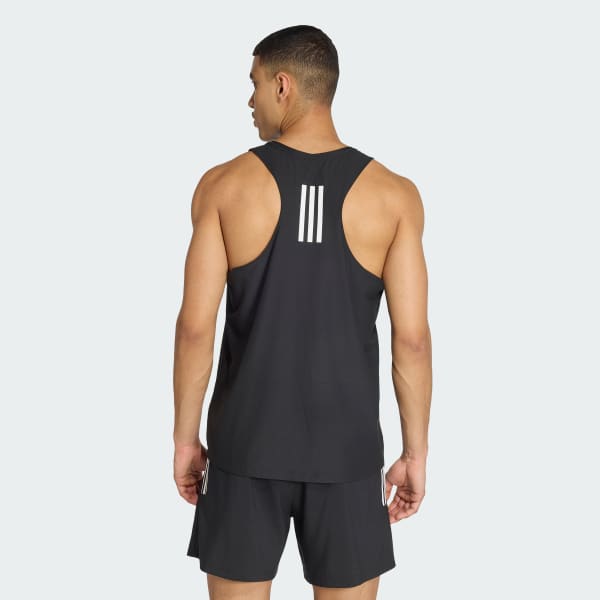 Svart Own The Run Tanktopp