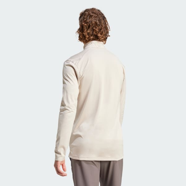 Beige Terrex Multi Half-Zip Long Sleeve Tee