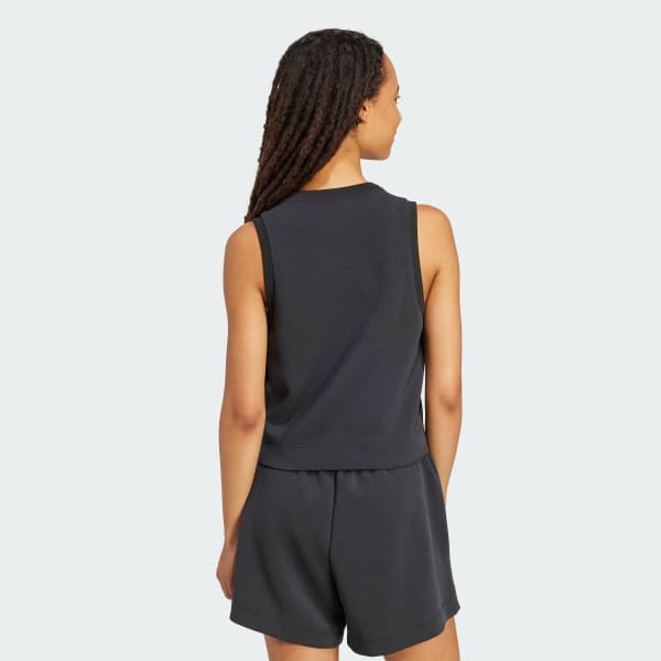 Schwarz Soft Lux Tanktop