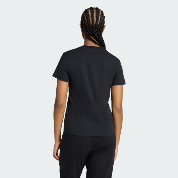 Preto CAMISETA ESSENTIALS BIG LINEAR SINGLE JERSEY