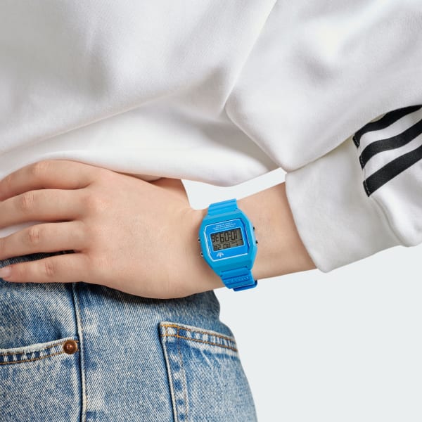 Blue Digital Two Watch