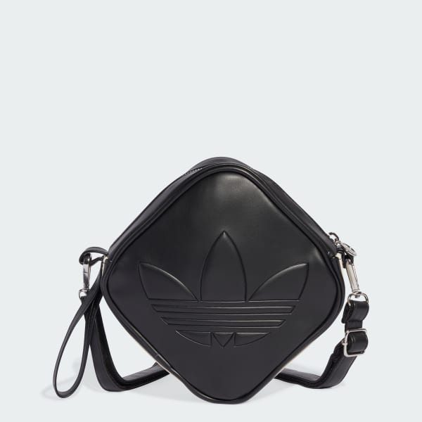 【ADIDAS】- ★Adidas Puffy Satin Mini Shoulder Bag/II3393 ★ adidas Women's Lifestyle Puffy Satin Mini Shoulder Bag
