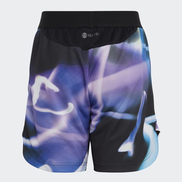 Azul Shorts Tejidos HEAT.RDY