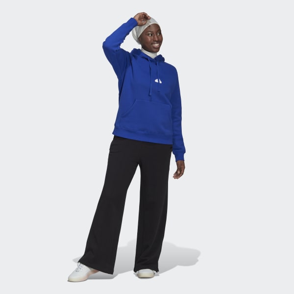 Blau Oversized Hoodie HQ512