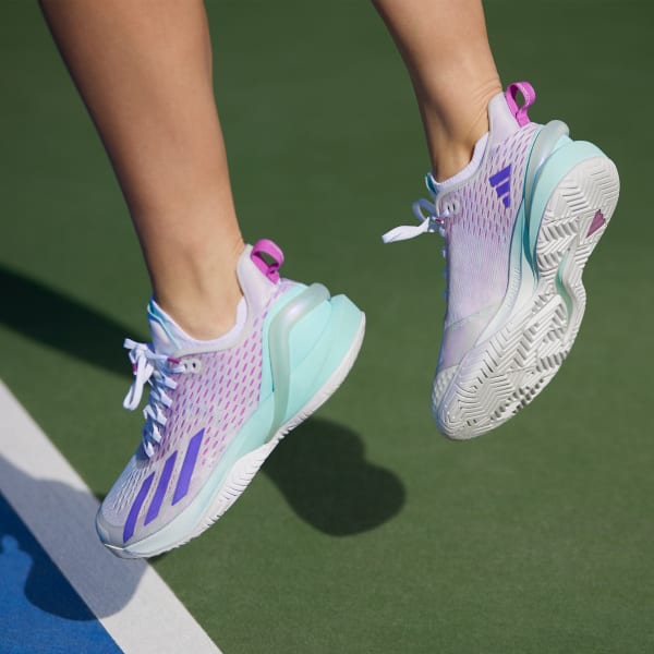 adidas adizero Cybersonic Tennis Shoes White Free Shipping with adiClub adidas US