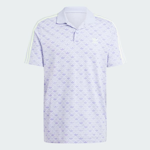 Roxo Camisa Polo Classic Mono
