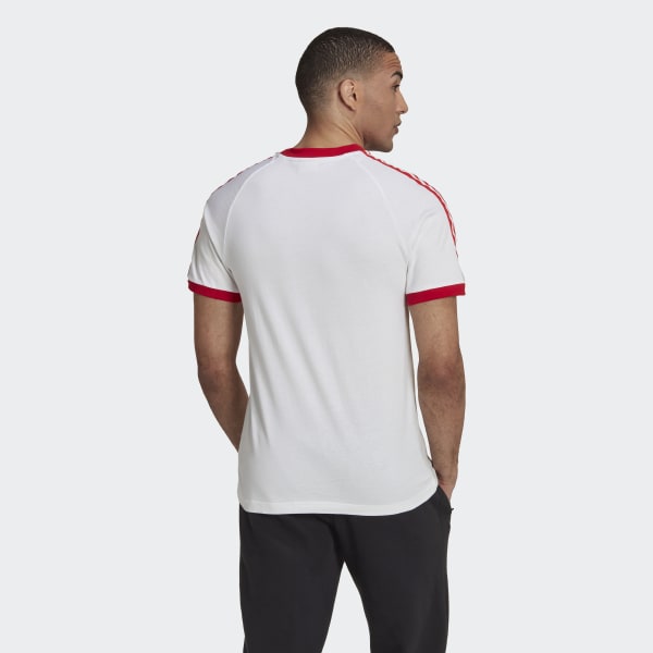 Hvid 3-Stripes T-shirt DC815