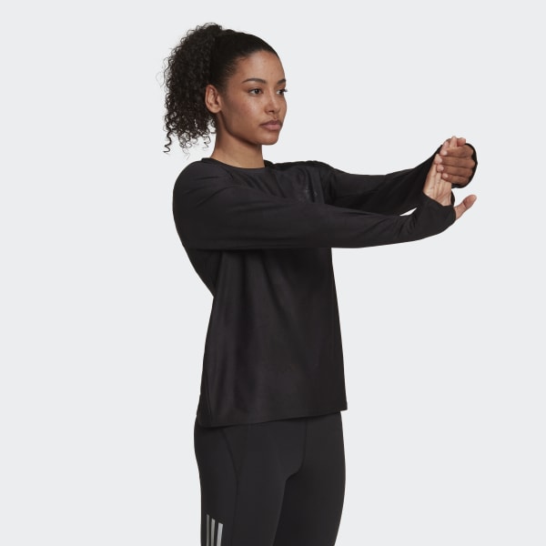 Schwarz Made To Be Remade Running Longsleeve C5583