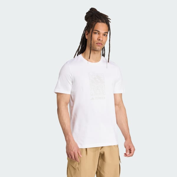 White Terrex Graphic Tee