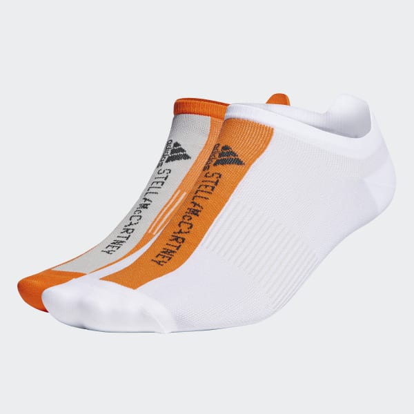 Pomarańczowy adidas by Stella McCartney Hidden Socks 2 Pairs WU863