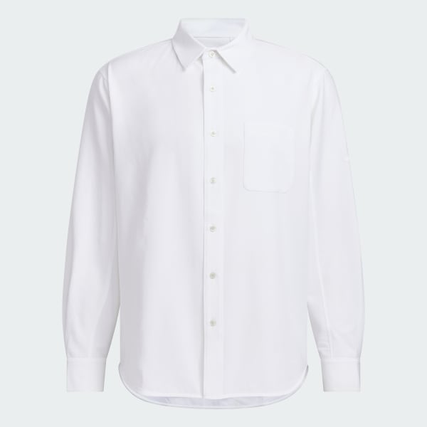 ホワイト プレミアム レギュラーフィット 長袖 ボタンダウン シャツ