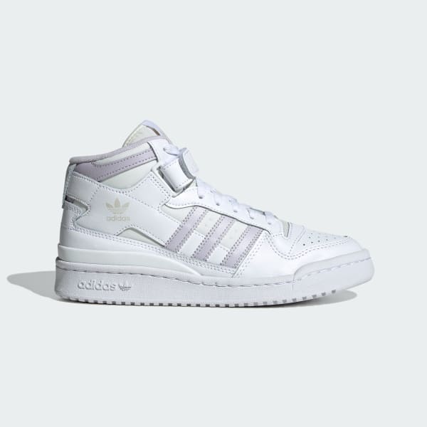 wit Forum Mid Schoenen