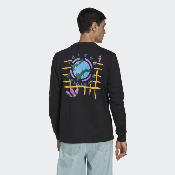 Zwart Wander Hour Longsleeve EKL09