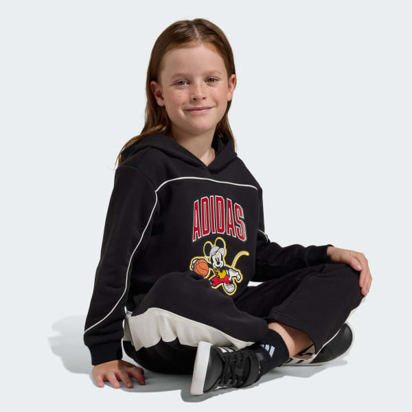 สีดำ สเวตเตอร์มีฮู้ด ADIDAS DISNEY MICKEY MOUSE