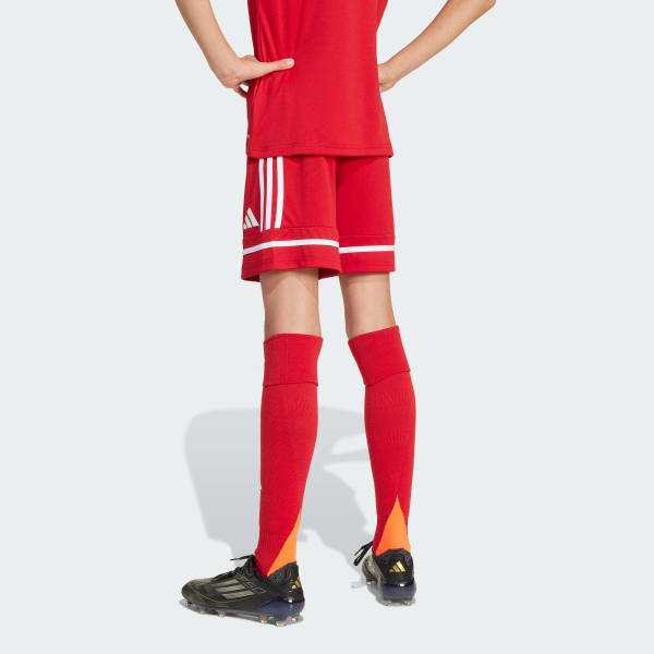 Rojo Shorts SQ 25 para Niños