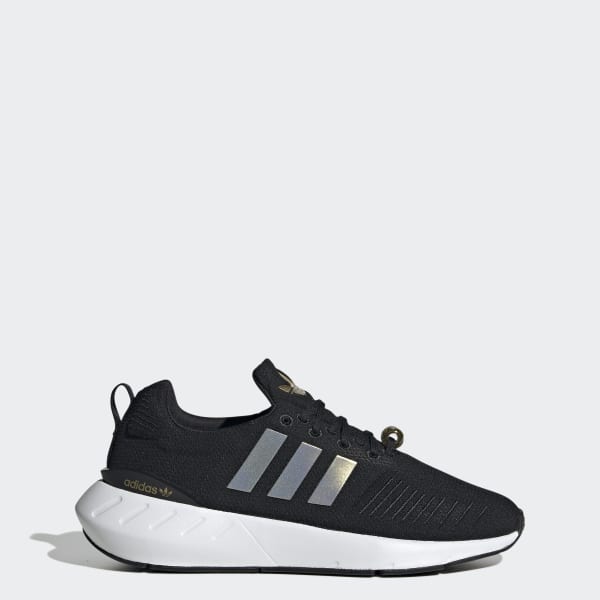 adidas Swift Run 22 Sneakers - Black | Free Shipping with