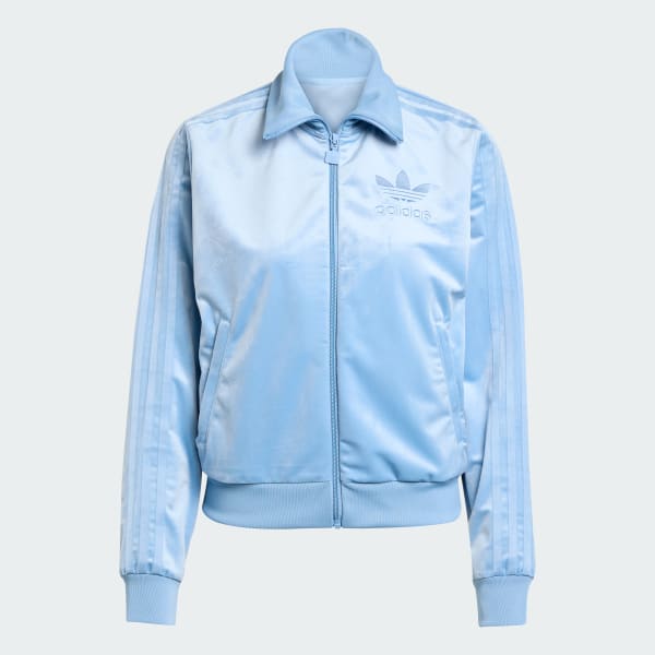 Blue 아디컬러 벨루어 트랙탑