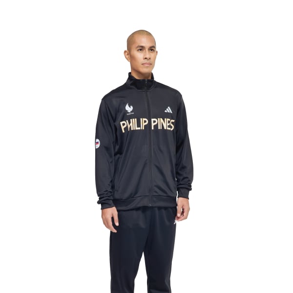 Adidas logo tracksuit top
