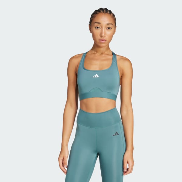 Green PrimeLiftReact Training Medium Support Bra
