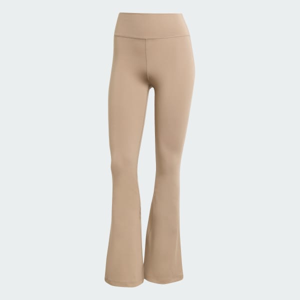Brown All Me Essentials Flare Leggings