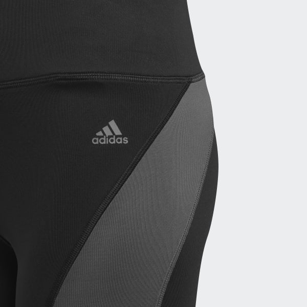 Negro Mallas 7/8 AEROREADY HIIT
