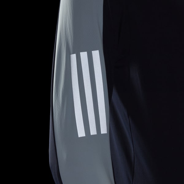 modrá Tričko Own the Run Colorblock Long Sleeve Running C6410