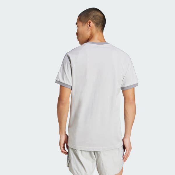 Γκρι Adicolor Classics 3-Stripes Tee