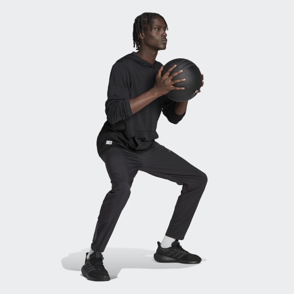 Sweat-Shirt De Fitness Soft Training Bos Adidas Homme Noir
