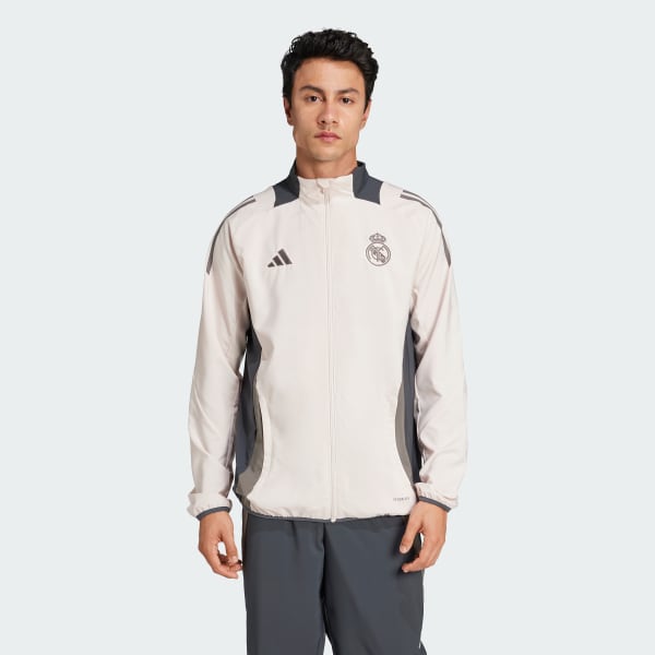 adidas Real Madrid Tiro 24 Competition Presentation Jacket Pink adidas Belgium