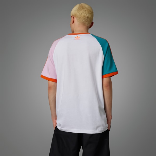 Branco T-shirt Raglã Enjoy Summer