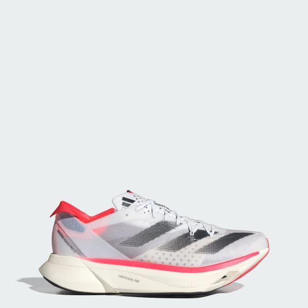 White ADIZERO ADIOS PRO 3 Shoes