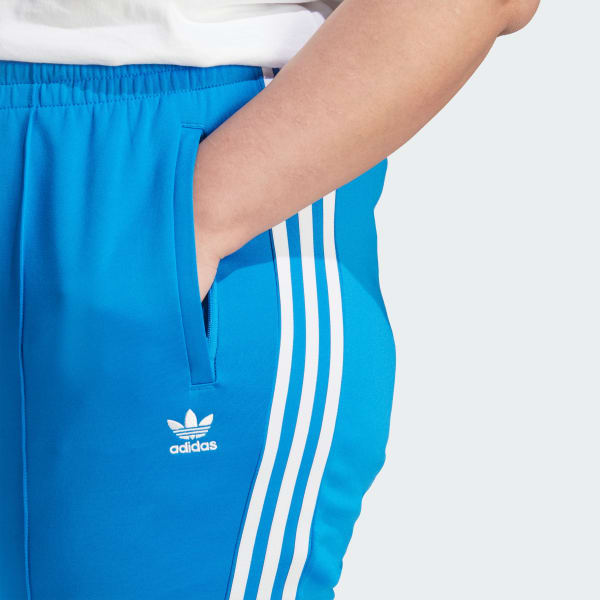 adidas Adicolor SST Track Pants (Plus Size) - Turquoise | adidas Canada