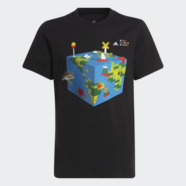 Negro Camiseta adidas x LEGO® Play Estampada SX987