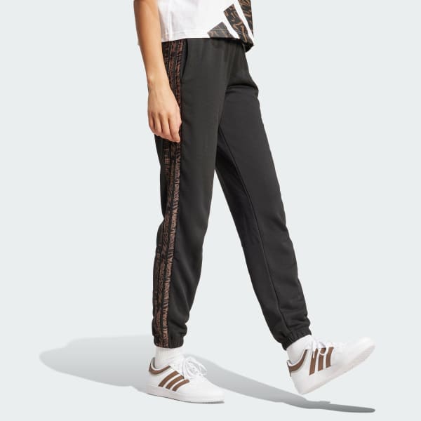 Black Essentials Seasonals Animal Pants